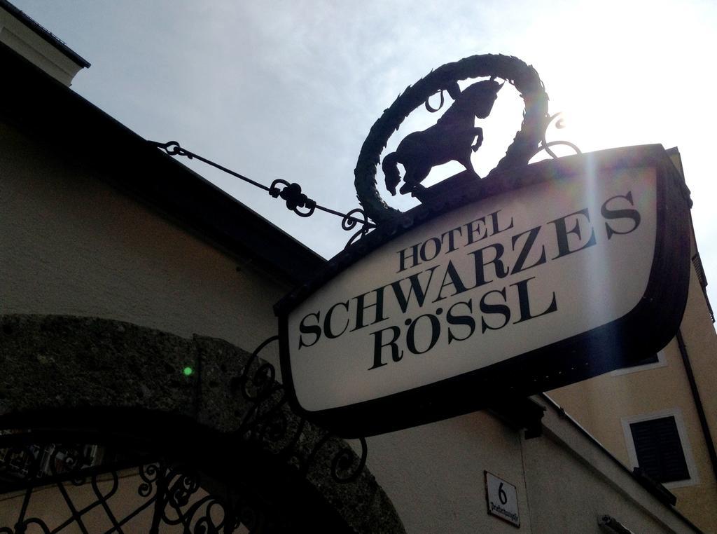 Hotel Schwarzes Roessl Salzburg Exterior foto